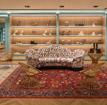 Inside Gucci at Waterside Shops